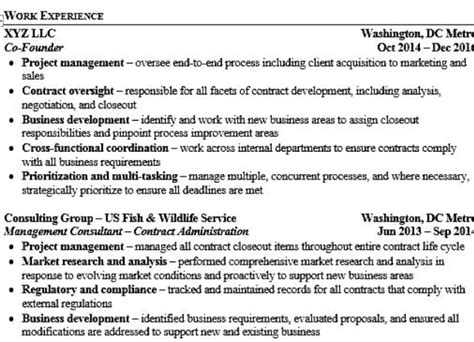 put startup experience  resume failed startups