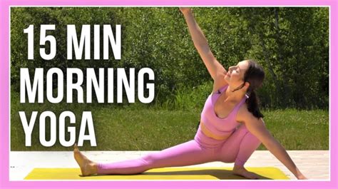 15 Min Morning Yoga For Hips Water Element Yoga With Kassandra