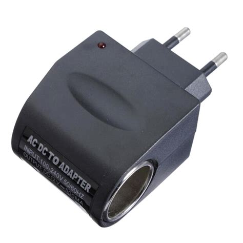 pc ma eu plug car power adapter converter  ac   dc charger