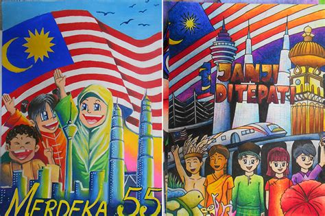 lukisan hari kemerdekaan malaysia