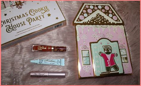 The Creation Of Beauty Is Art Too Faced Christmas Cookie House Party