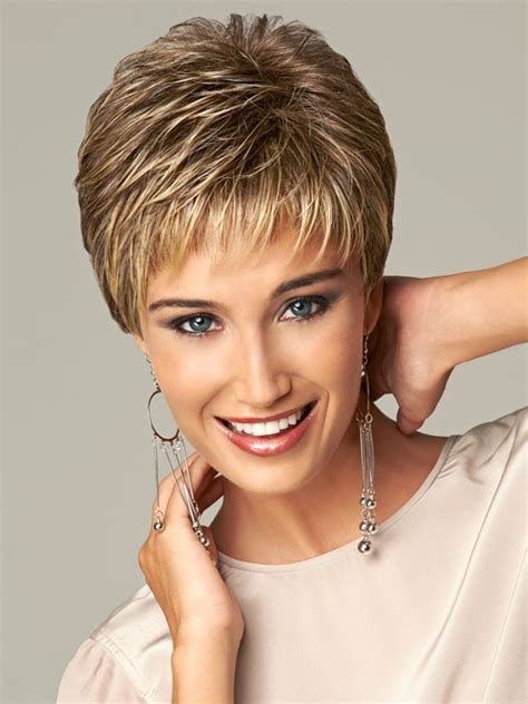 Synthetic Cropped Straight Pixie Cut Women Capless Hair Wigs