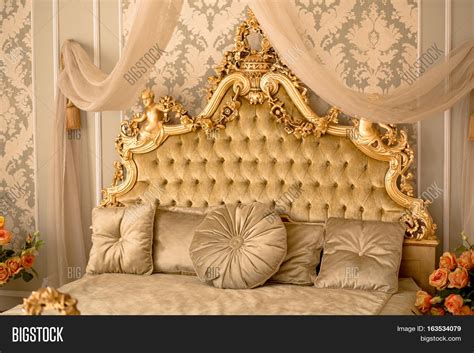 royal bedroom interior image photo  trial bigstock