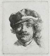 Rembrandt Rijn Offtheeasel Desde Autorretrato sketch template