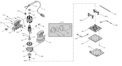 porter cable  finishing sander model schematic parts diagram toolbarncom