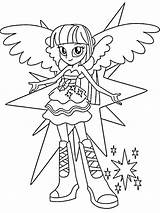 Pony Coloring Little Pages Equestria Getdrawings Printable Girl sketch template