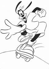 Goofy Pippo Dingo Pateta Kleurplaat Kleurplaten Colorear Skateboard Skate Wrotki Deskorolka Coloriages Jedanaest Kolorowanki Cartoni Dzieci Bojanke Desenho Trickfilmfiguren Kolorowanka sketch template