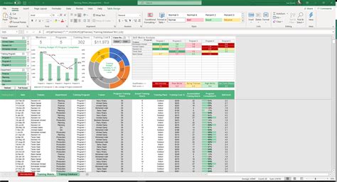 employee training tracker excel template simple sheets