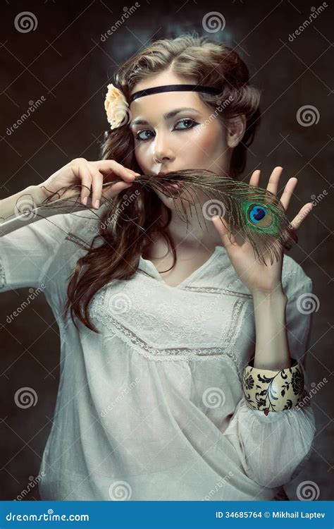 hippie girl stock images image
