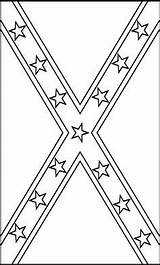 Flag Rebel Confederate Drawing Flags Coloring Pages Stencil Tattoo Clipart Redneck Line Stencils Template Tattoos Blackline Wooden Pallet Waving Heart sketch template