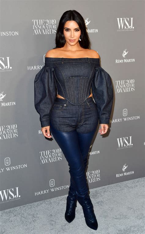 Kim Kardashian S Latest Look Just Took The Canadian Tuxedo To Another