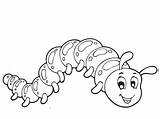 Coloring Caterpillar Pages Cocoon Butterfly Hungry Simple Getcolorings Drawing Getdrawings Colorings sketch template