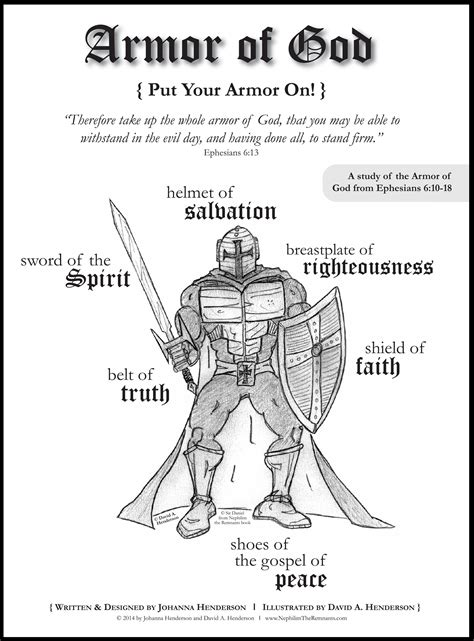 printable coloring pages armor  god coloring pages