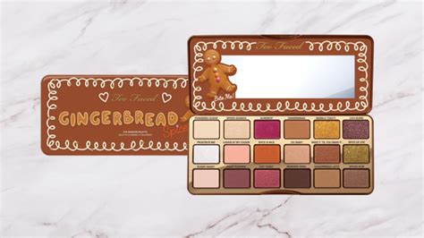 what too faced s gingerbread spice eyeshadow palette looks
