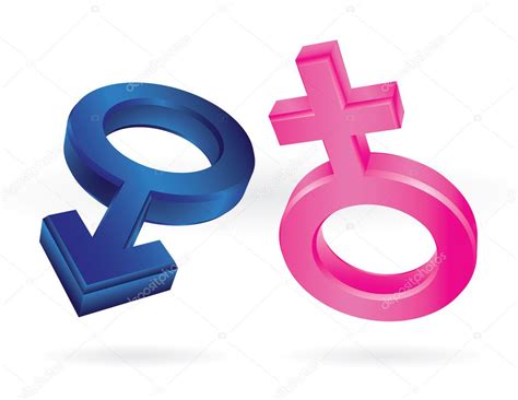 Male And Female Symbols — Stock Vector © Antkevyv 5586692