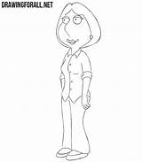 Drawing Lois Griffin Draw Tutorial Drawingforall Ayvazyan Stepan Tutorials Cartoons Posted sketch template