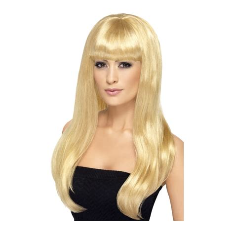 longue perruque blonde de bimbo