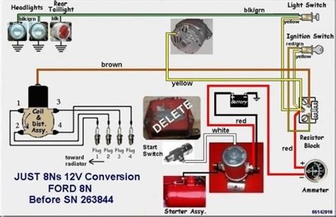 wiring diagram ford   volt conversion packers  sale luis top