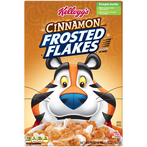 kelloggs frosted flakes cereal cinnamon oz walmartcom