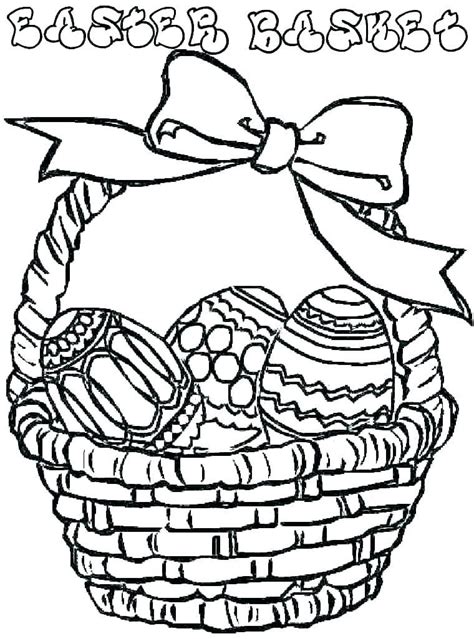 easter egg basket coloring pages froggi eomel