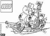 Pirate Coloring Lego Pages Ship Getcolorings Color Print Getdrawings sketch template