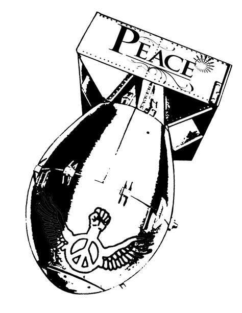nuclear bomb coloring page
