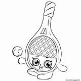 Coloring Pages Season Shopkins Tennis Racket Shopkin Printable Print Dennis Bat Info Colouring Color Sheets Dolls Snow Getdrawings Easy Getcolorings sketch template