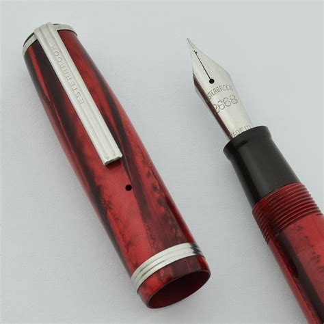 esterbrook  fountain  red  fine firm nib excellent