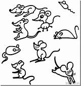 Mouse Cute Coloring Pages Clipart 2964 Views sketch template