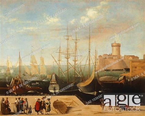 the port of livorno italy 18th century genoa pegli civico museo
