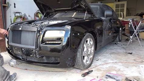 bought rolls royce ghost  copart repair part  youtube