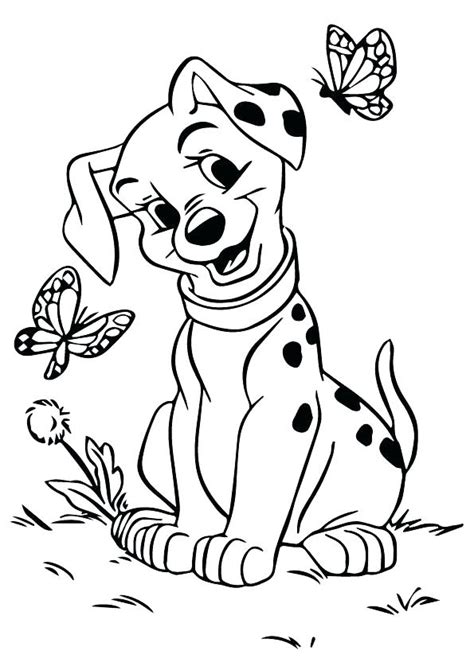 dalmation dog coloring page  getcoloringscom  printable