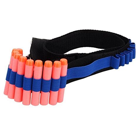 Ekind Toy Gun Bullet Shoulder Strap Darts Bandolier Kit Ammo Storage