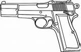 Guns Coloring4free Designlooter Halo Revolver sketch template