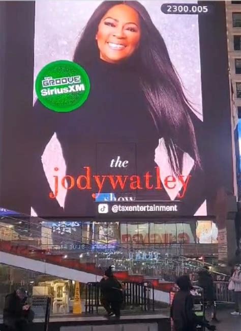 jody watley illuminates nycs times square  double billboards