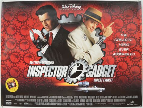 inspector gadget original movie poster