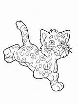Coloring Cheetah Cub Pages Baby Cute Color Little Happy Drawing Realistic Running Step Printable Nike Shoes Print Animals Getcolorings Kids sketch template