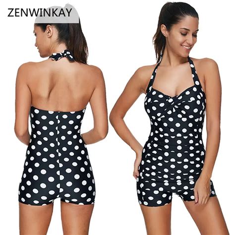 Zenwinkay 01 Swim Wear One Piece Shorts Swimsuit Plus Size Push Up
