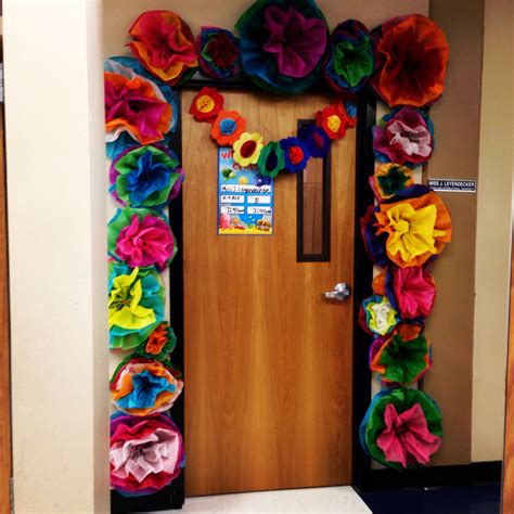 My Fiesta Spring Classroom Door Decor Festive Teacher Door