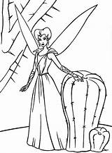 Coloring Pages Barbie Fairytopia Beside Enchantress Cactus Fairy Standing Beautiful sketch template
