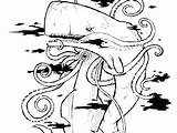 Colossal Squid Drawing Coloring Paintingvalley Drawings sketch template