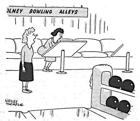 Cartoons Bowling Is The Best The Saturday Evening Post