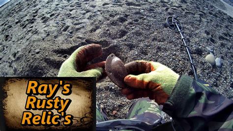 metal detecting beach finds youtube