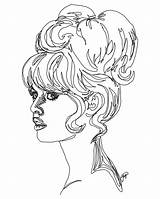 Brigitte Bardot sketch template