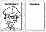 Blippi Sheets Crayons Thereviewwire sketch template
