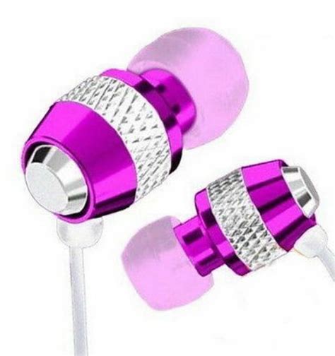 great  great quality metal earphones  soft silicone ear pieces msl