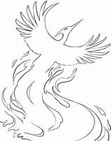Phoenix Coloring Kids Drawing Line Pages Drawings Korner Colouring Flames Printable Outline Tattoo Painting Dmg Enterprises Rises Provided Network Paintingvalley sketch template