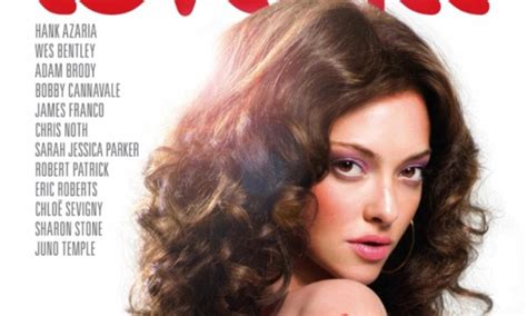 amanda seyfried is officially unveiled as 70s porn star linda lovelace in sultry film poster