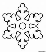 Snowflake Printable Snowflakes Neve Nieve Copos Azcoloring sketch template
