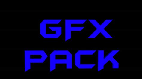 gfx pack youtube